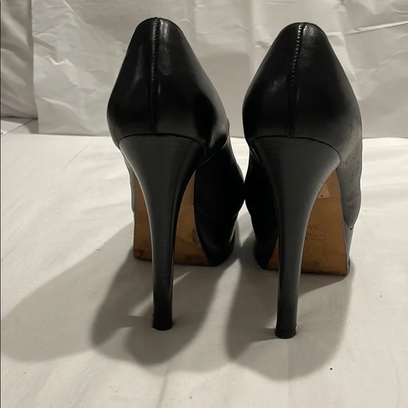 FENDI Décolleté black platform heels FF size 36.5 - Picture 4 of 6